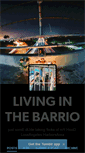Mobile Screenshot of livinginthebarrio.com